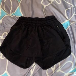 Black lulu lemon shorts